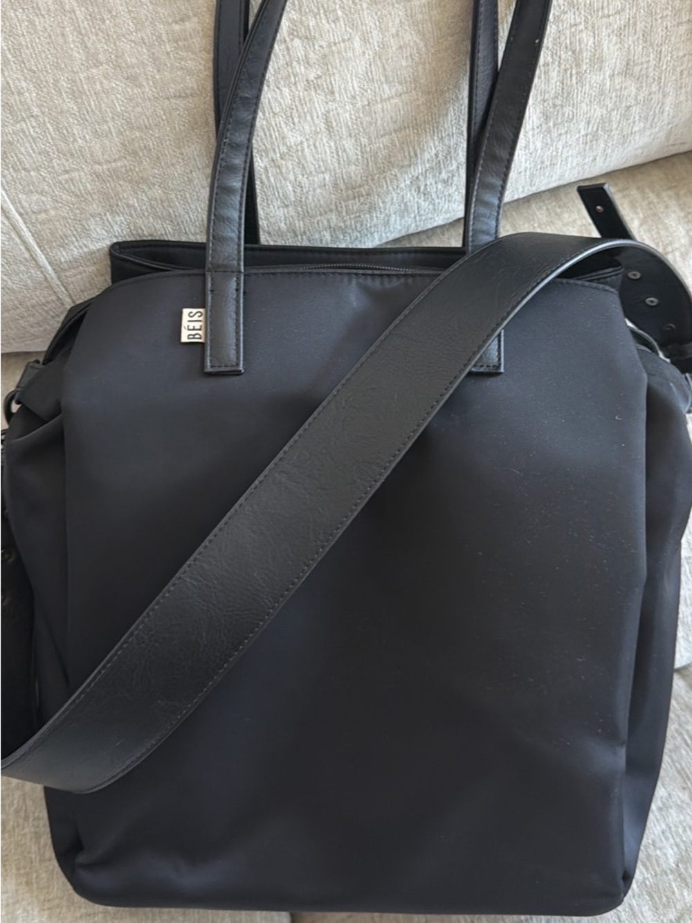 BEIS Commuter Tote in Black